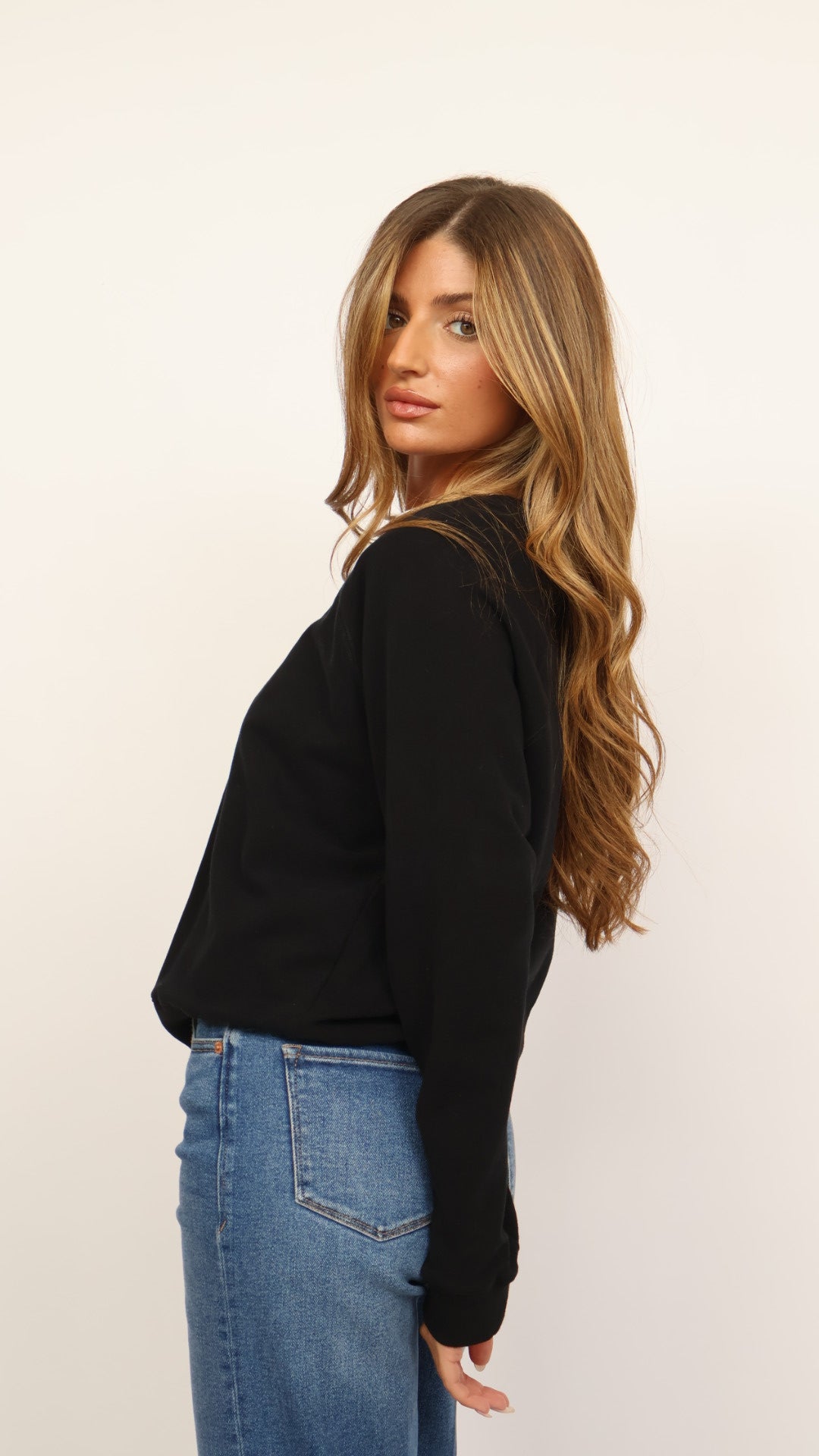 The Perfect Cotton Crew Neck Sweatshirt
