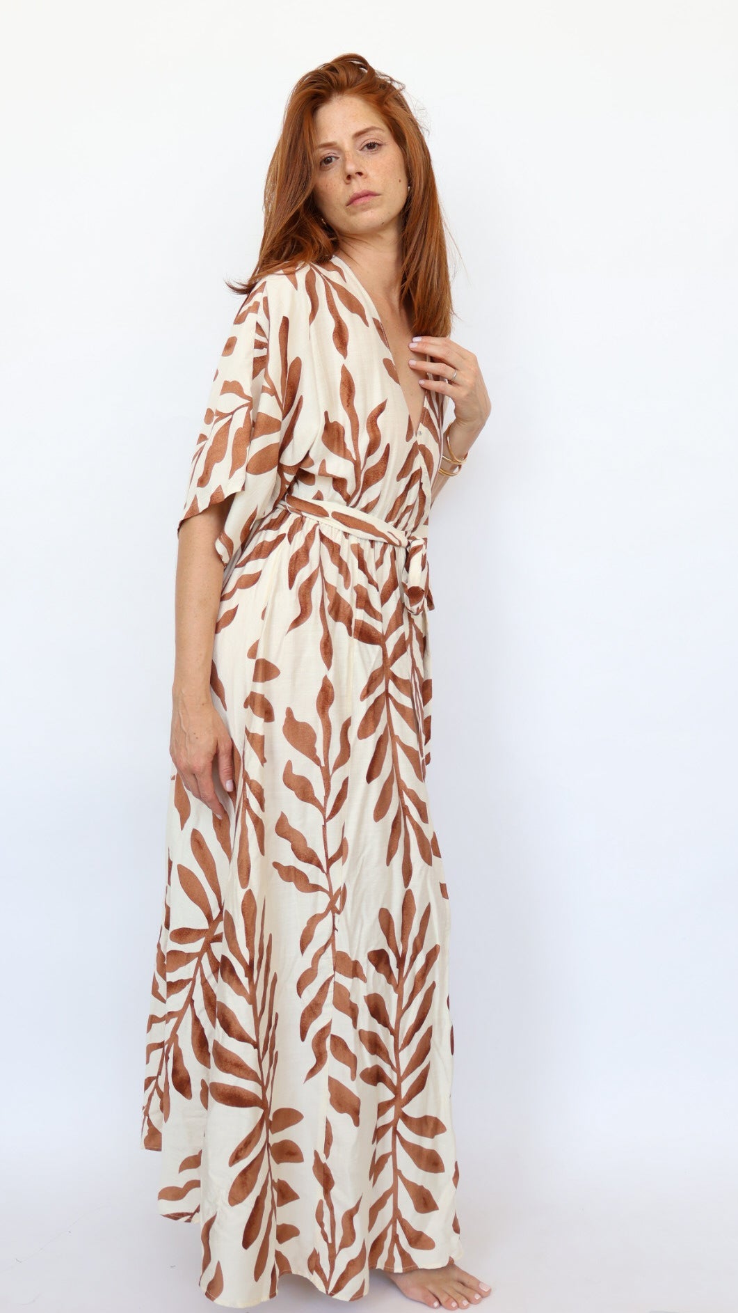 Kimono Maxi Dress