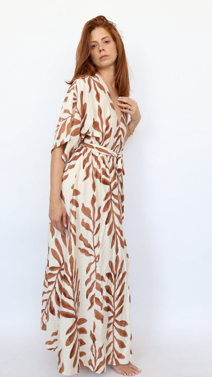 Kimono Maxi Dress