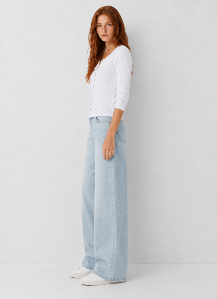 Z Supply Albany Waffle Button Up Top