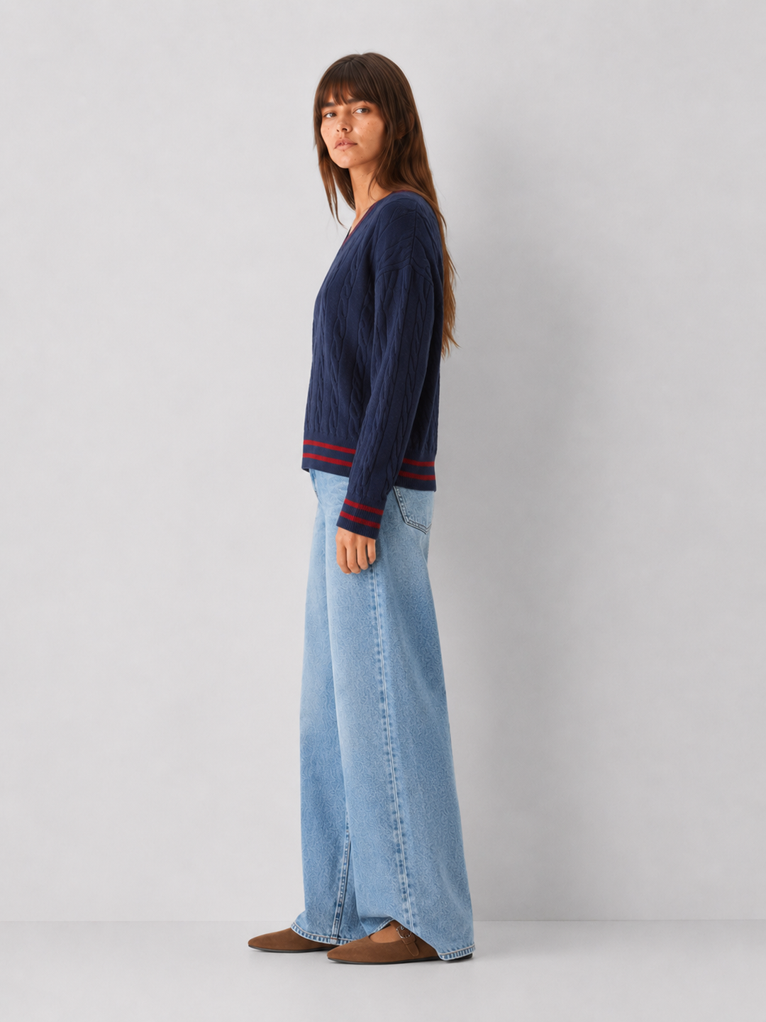 Parker Cable Knit Sweater