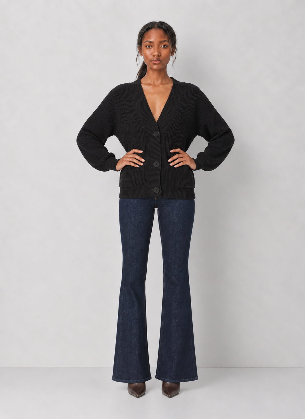 525 Celeste Relaxed Pocket Cardigan
