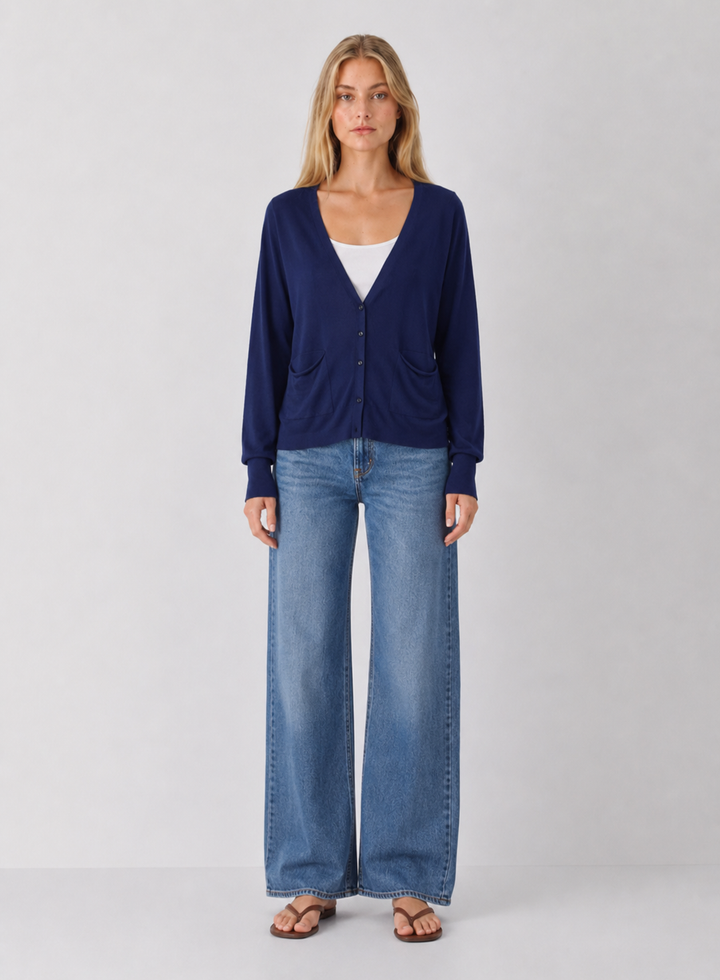 Fine Knit Cardigan