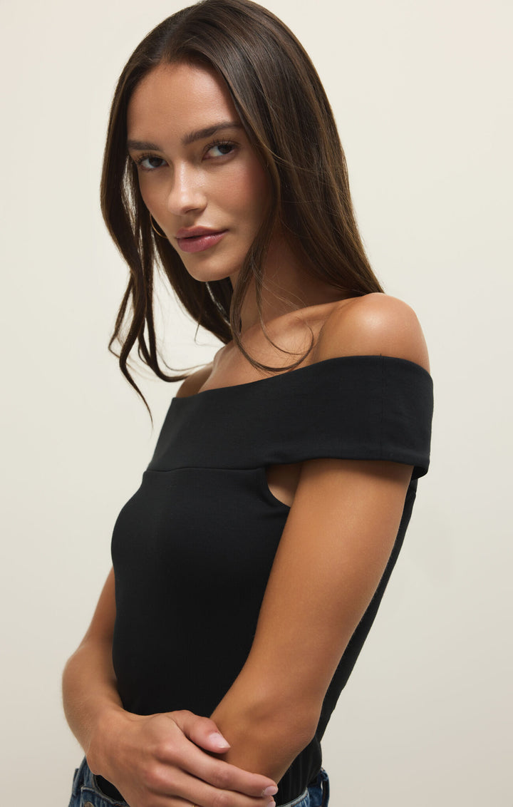 Z Supply Second Skin Off The Shoulder Top