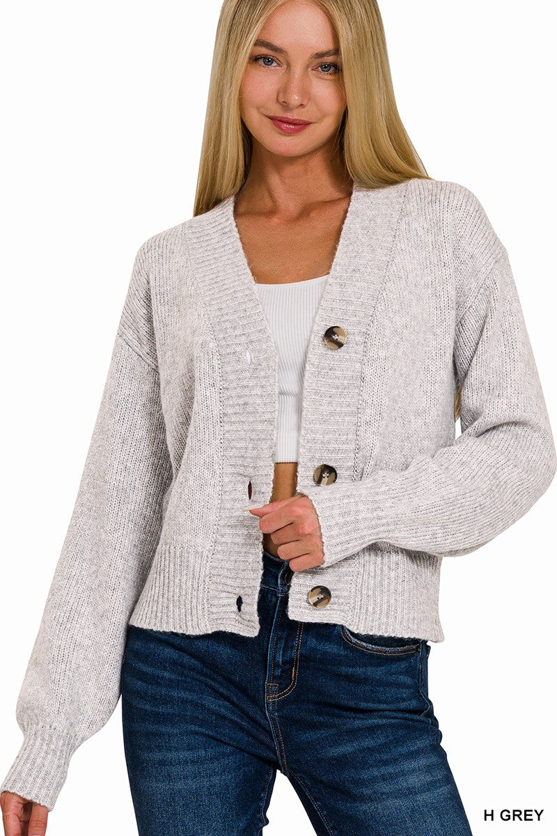 Classic Buttoned Cardigan