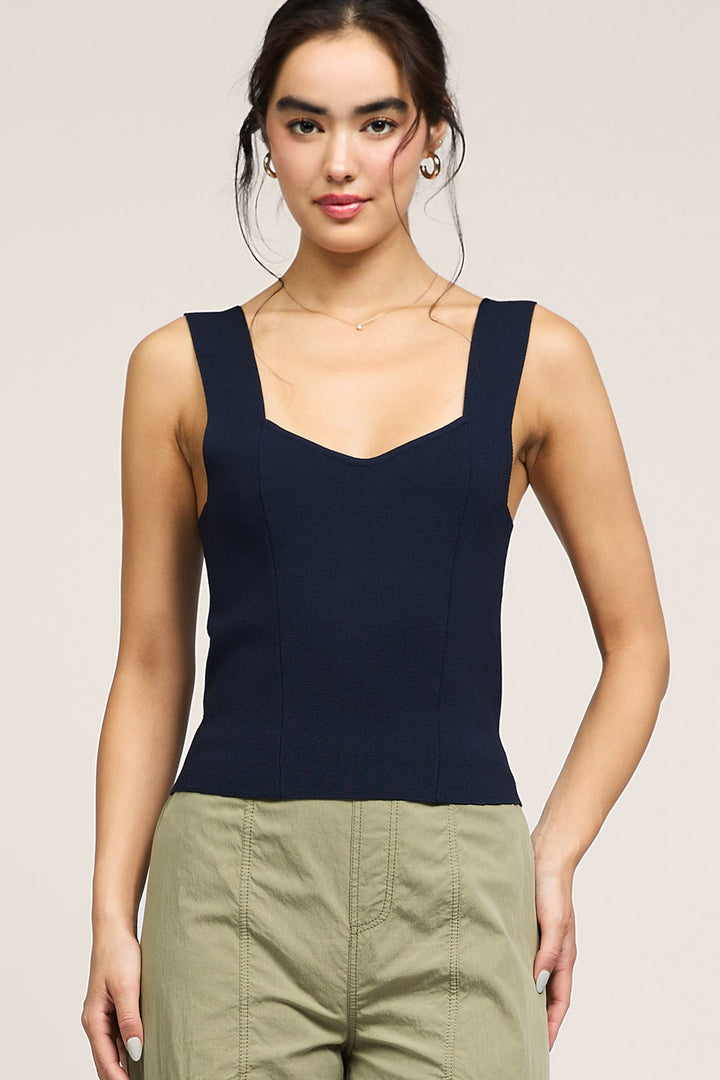 Sweetheart Neck Tank Top