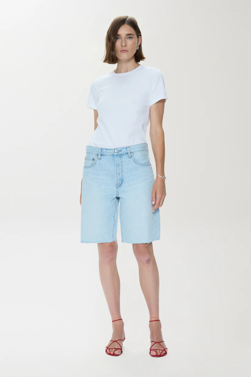 Pistola Nolan Long Jean Shorts