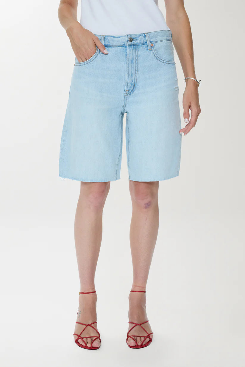 Pistola Nolan Long Jean Shorts
