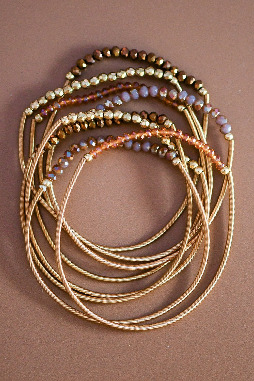 Stretchy Layered Beaded Bracelet