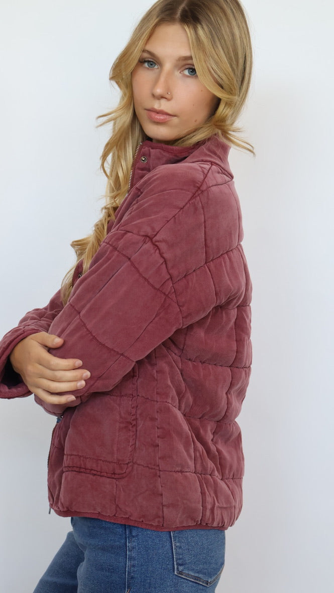 Thread & Supply Brina Quilted Puffer Jacket