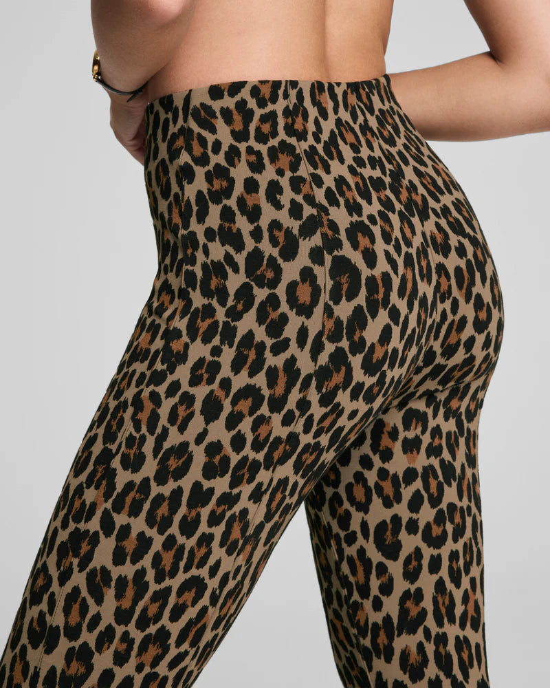Spanx Ponte Stirrup Legging Leopard