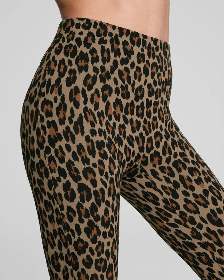 Spanx Ponte Stirrup Legging Leopard