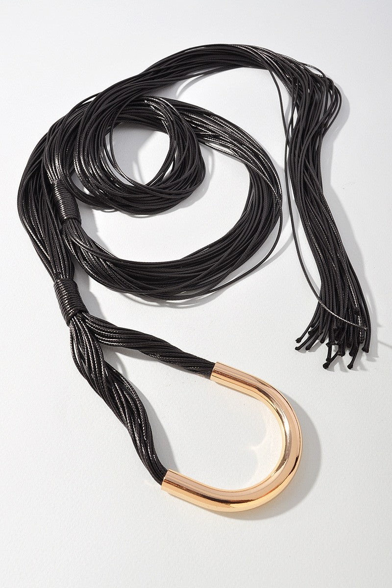 Tube Buckle Strap Belt