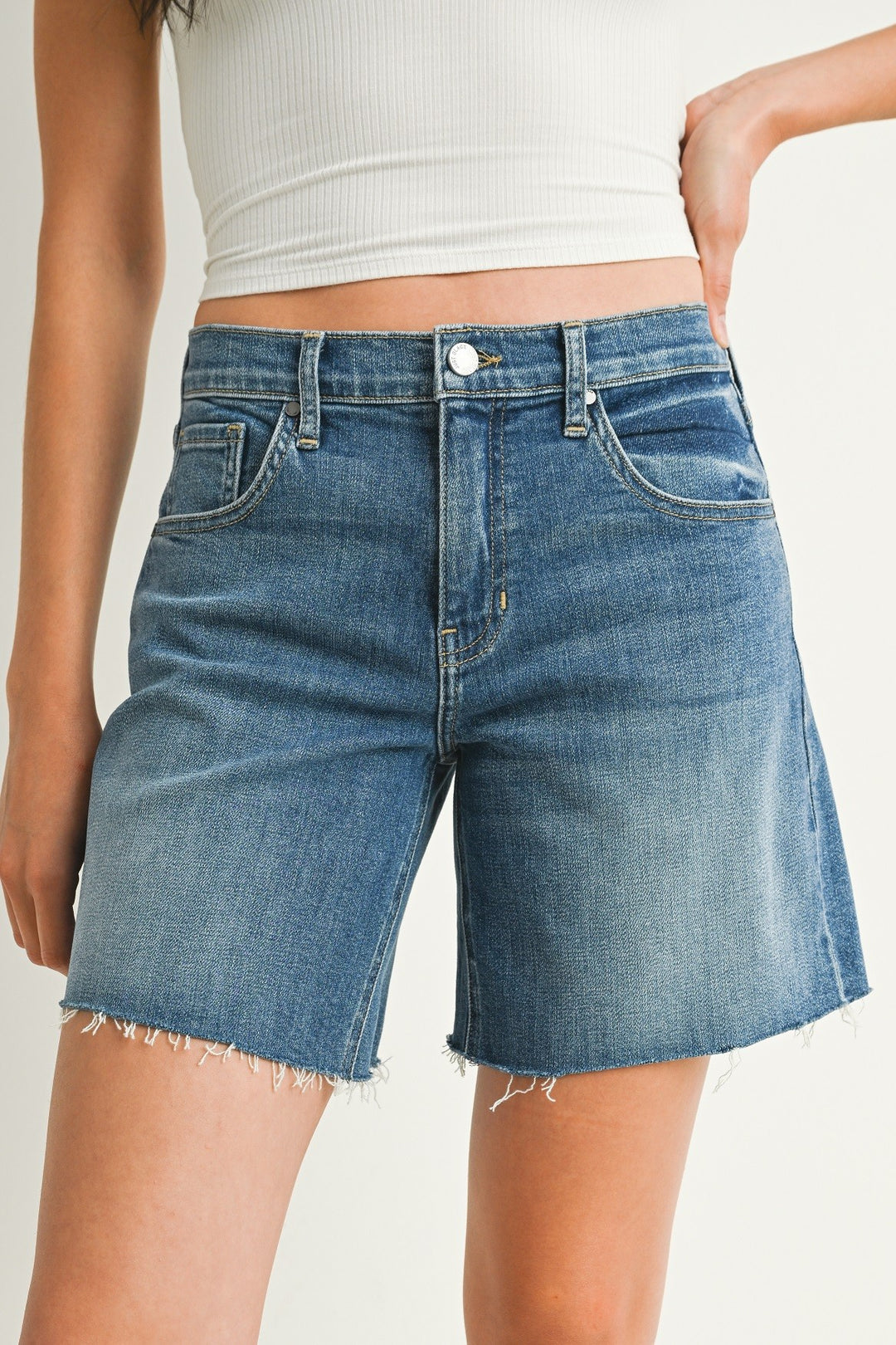 Just Black Denim Bermuda Short