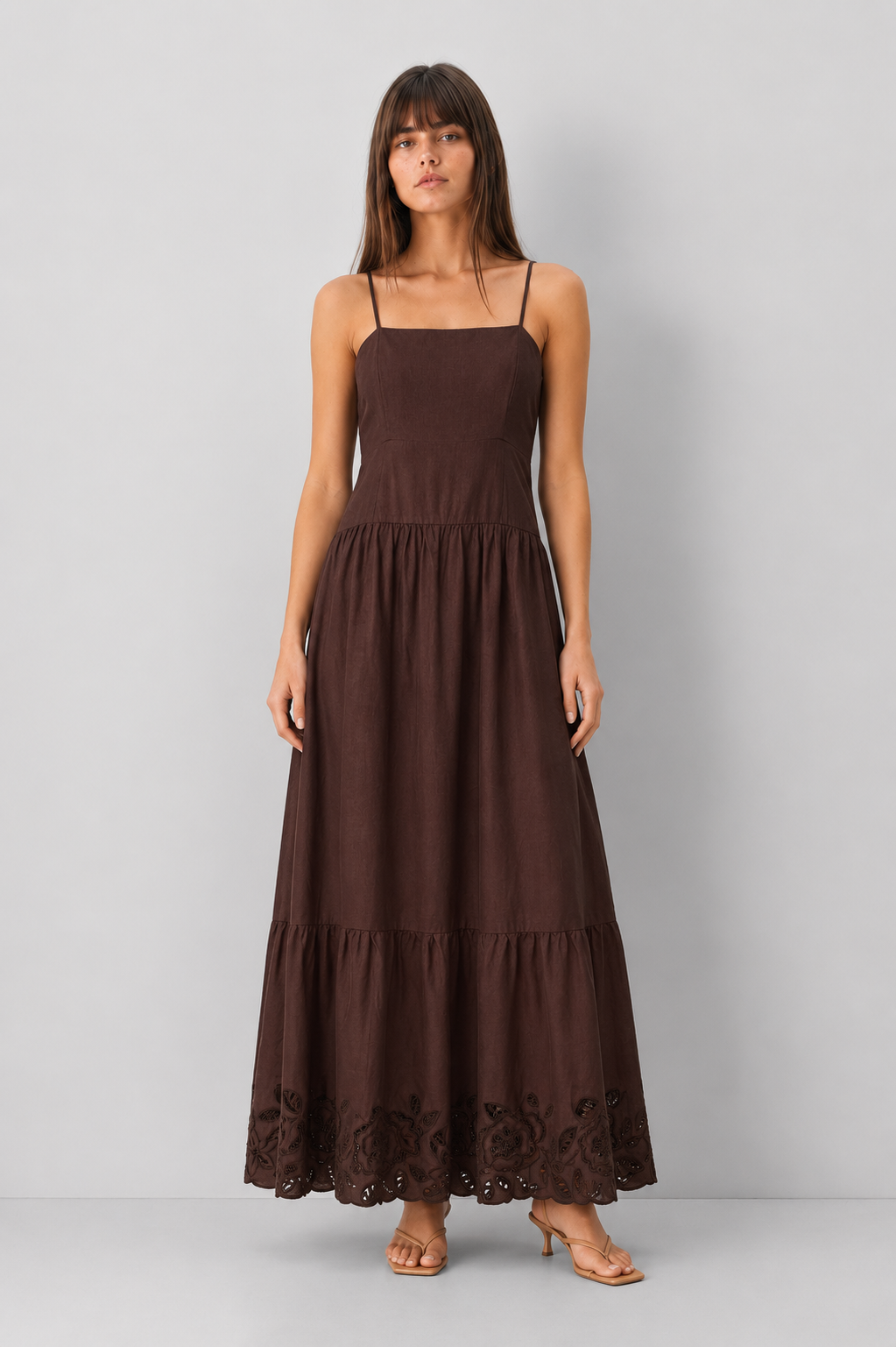 Z Supply Esti Embroidered Maxi Dress