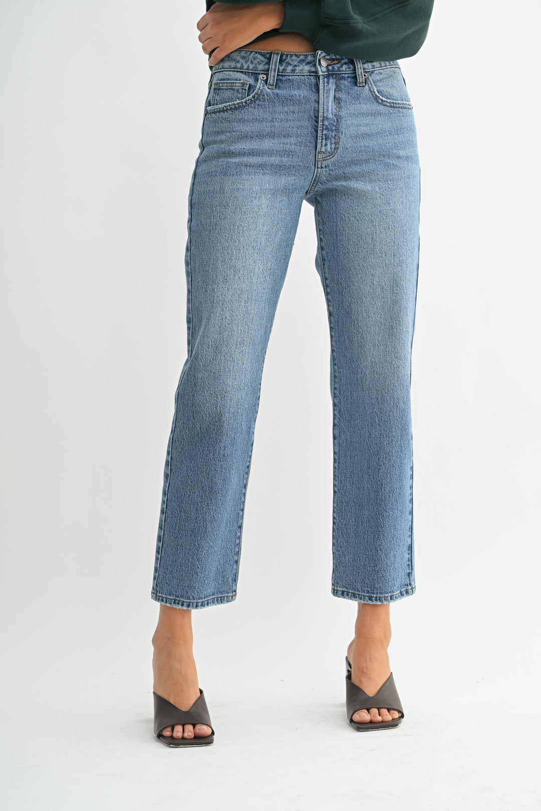 90's Stretch Straight Leg Jeans