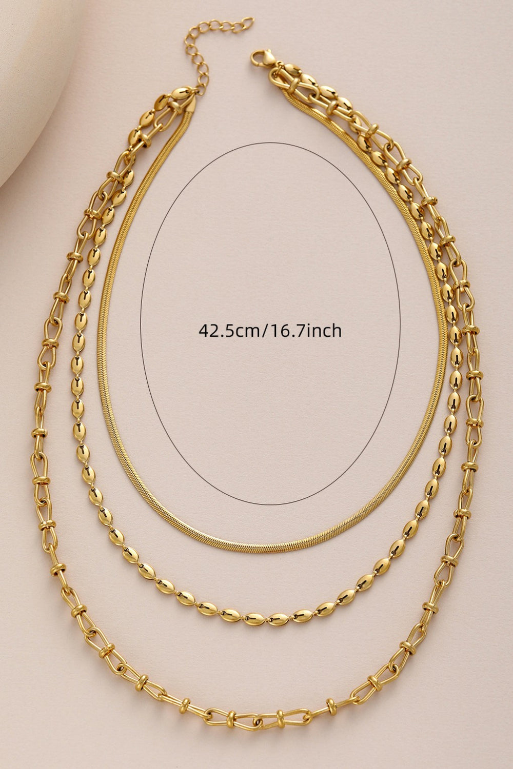 Triple Layered Necklace