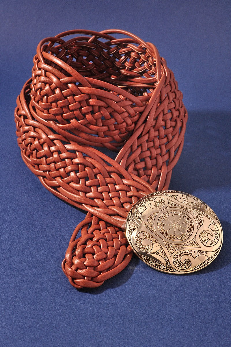 Braided Western Belt
