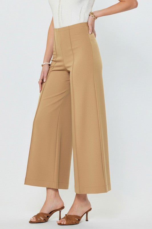 Charli High Rise Flare Leg Ponte Pants