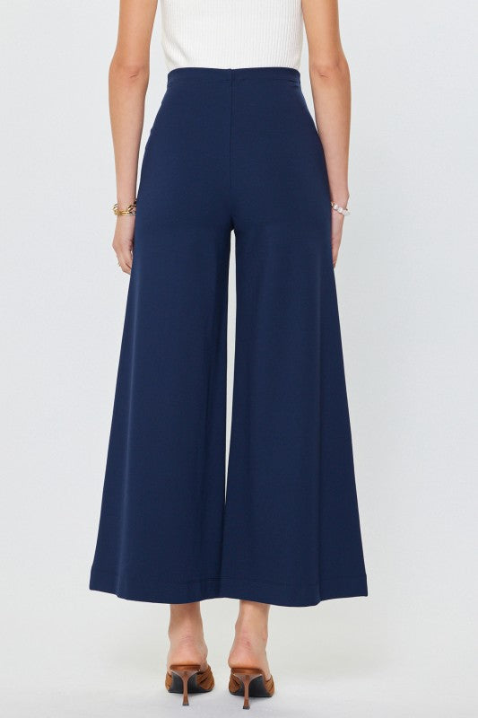 Charli High Rise Flare Leg Ponte Pants