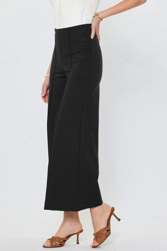 Charli High Rise Flare Leg Ponte Pants