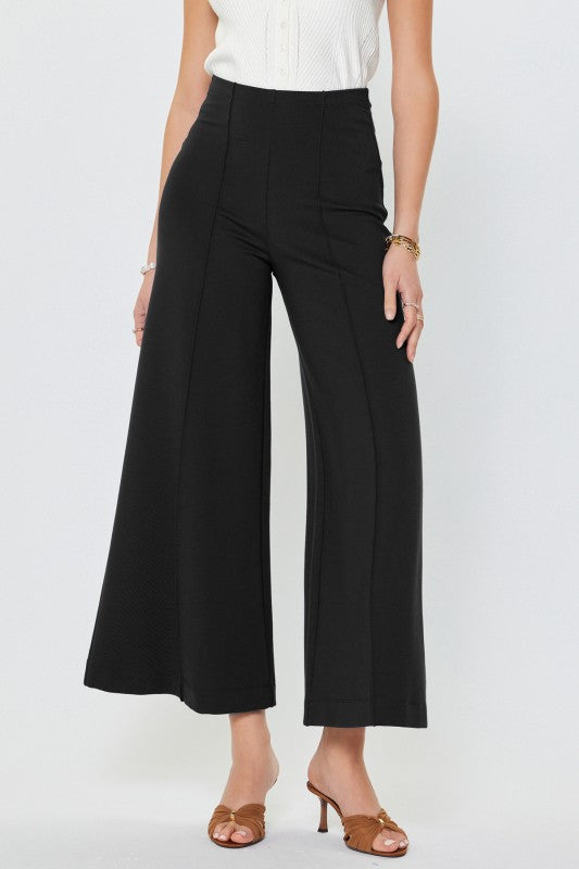 Charli High Rise Flare Leg Ponte Pants