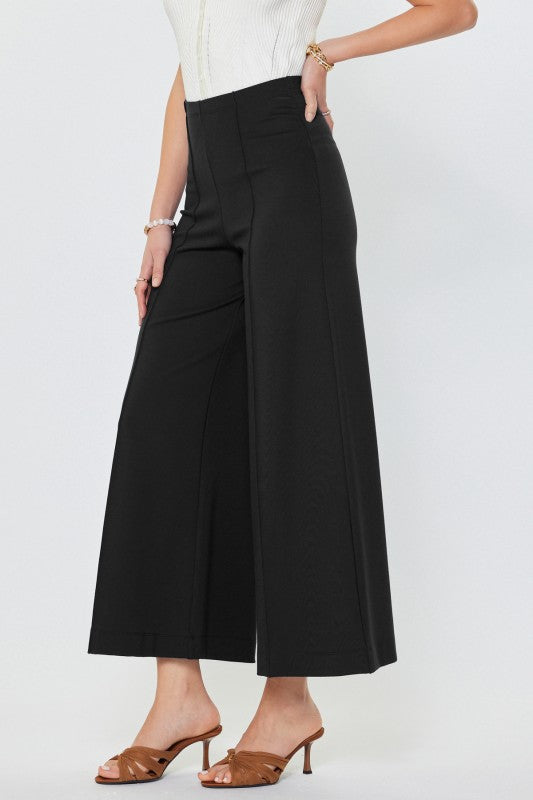 Charli High Rise Flare Leg Ponte Pants