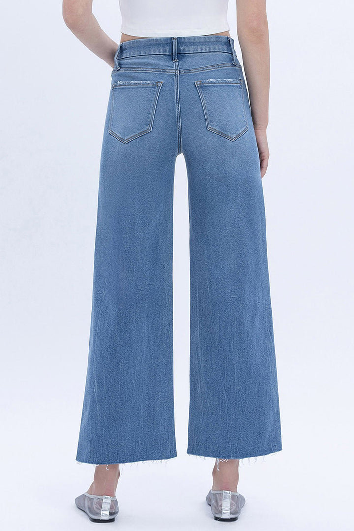 Eloise High Rise Crop Wide Leg