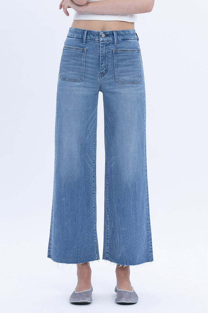 Eloise High Rise Crop Wide Leg