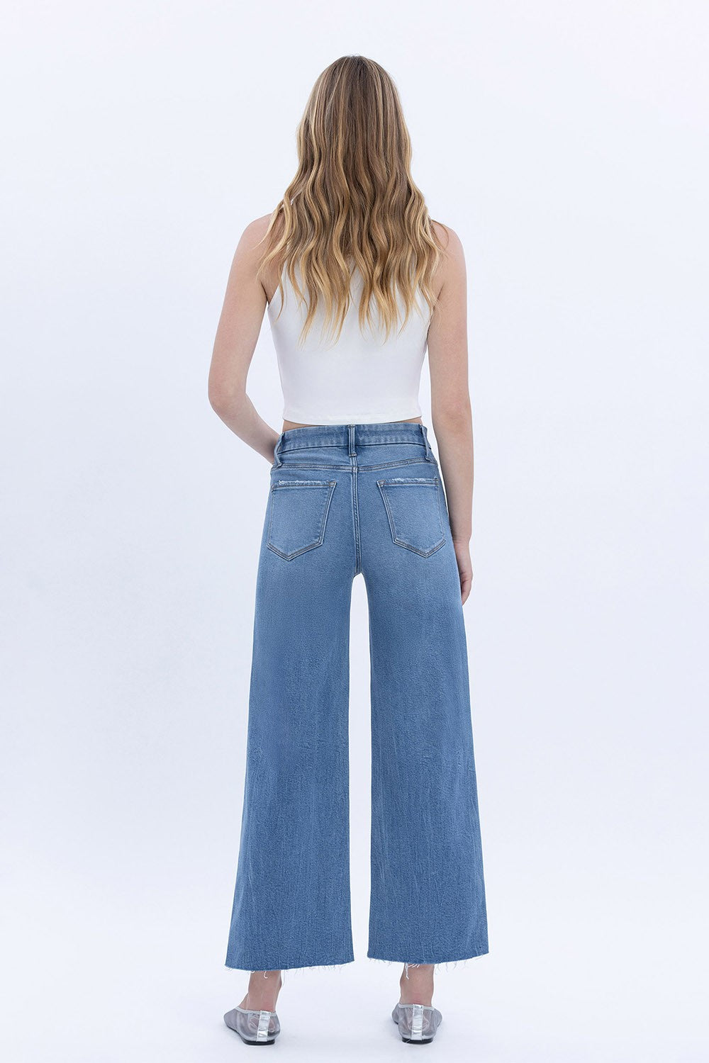 Eloise High Rise Crop Wide Leg