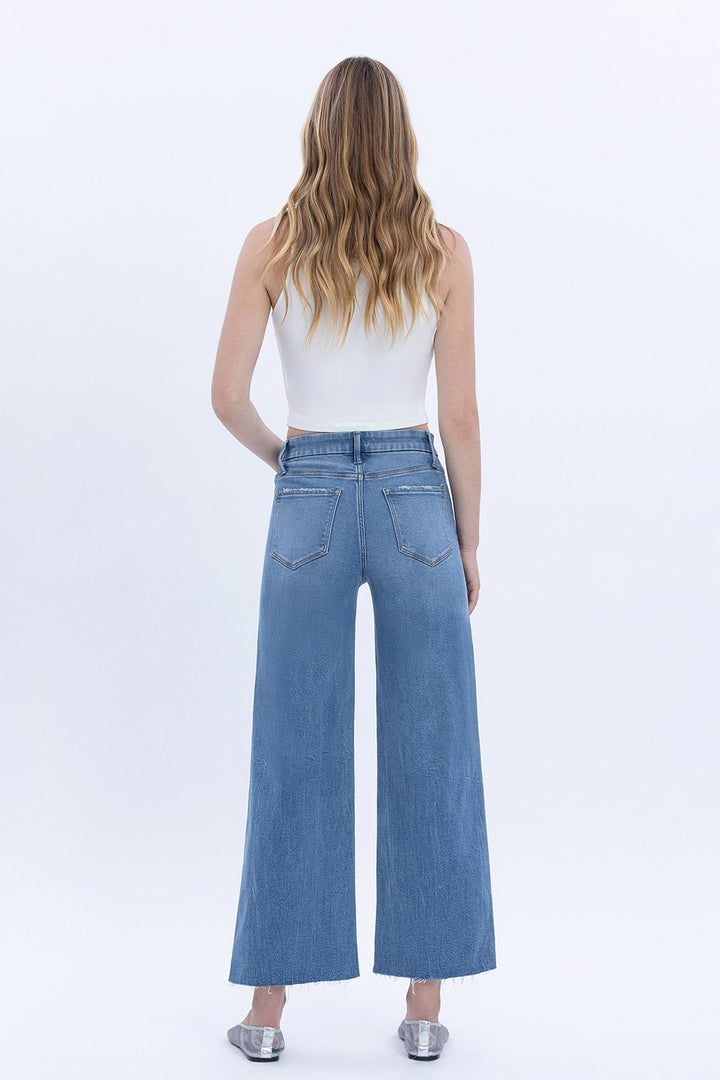 Eloise High Rise Crop Wide Leg