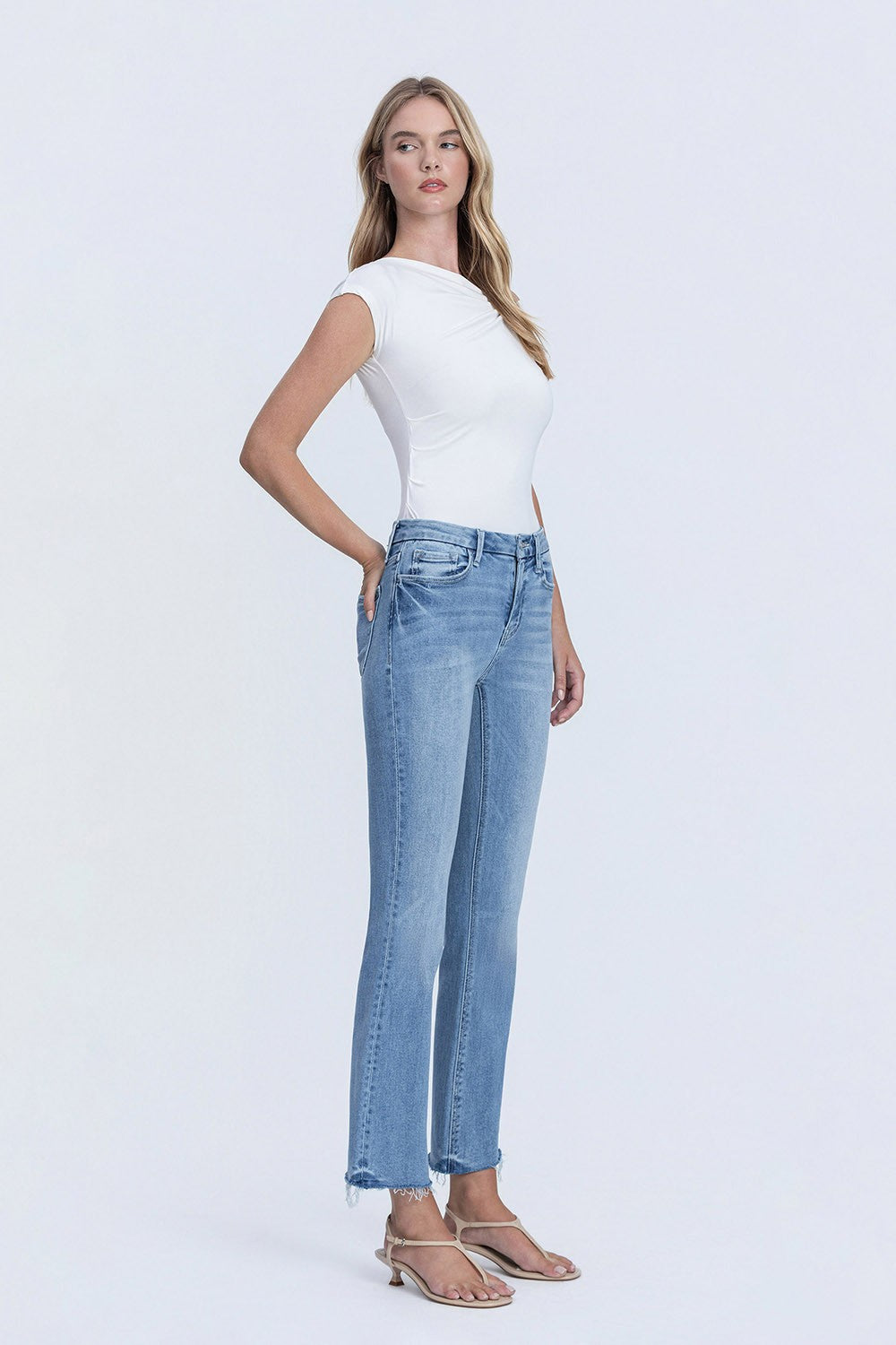 Vervet High Rise Kick Flare