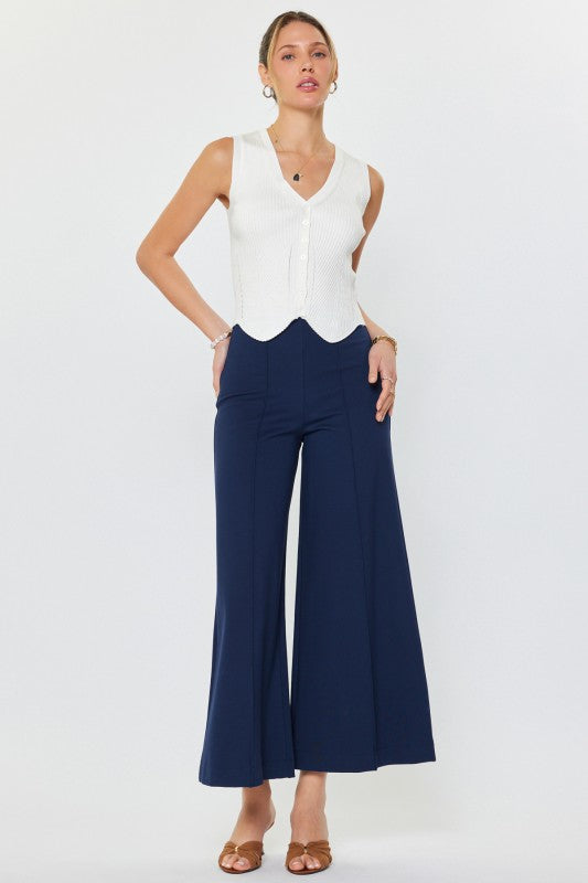 Sleeveless V-Neck Sweater Vest