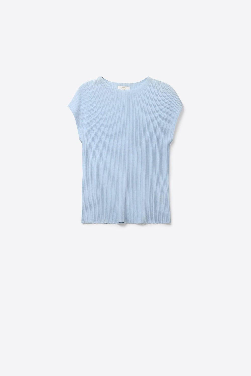 Fine Ribbed Knit Top