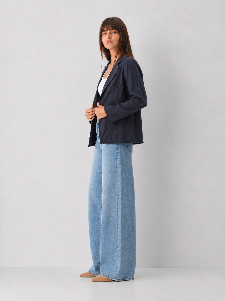 Elan Refined Fringe Blazer