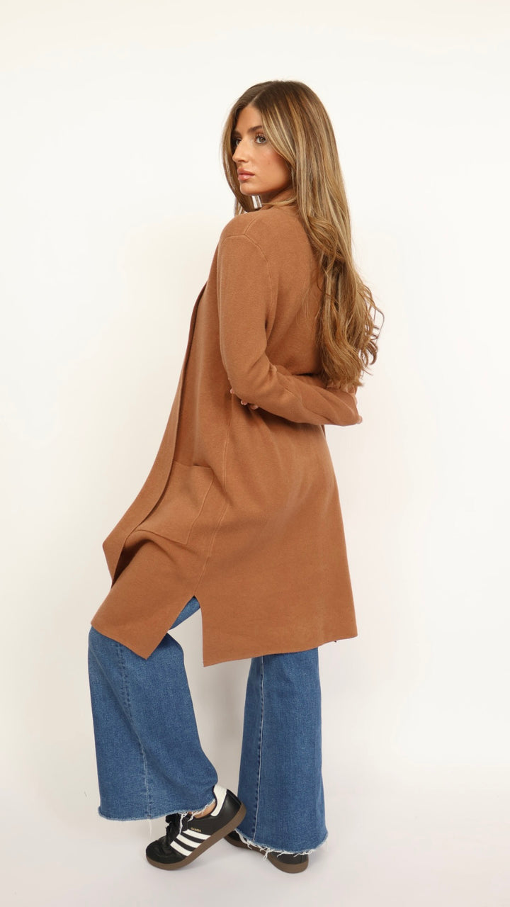 Pinch Classic Open Front Coat Cardigan
