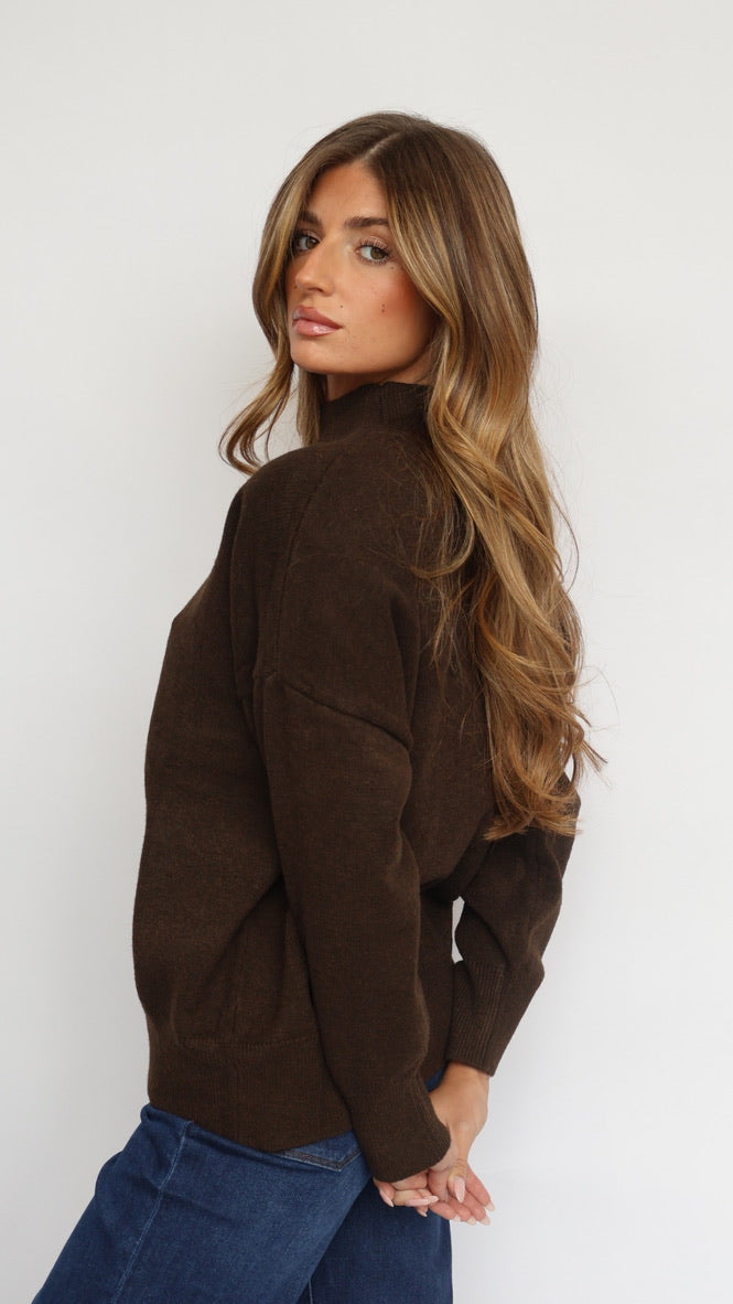 Heritage Mock Neck Sweater
