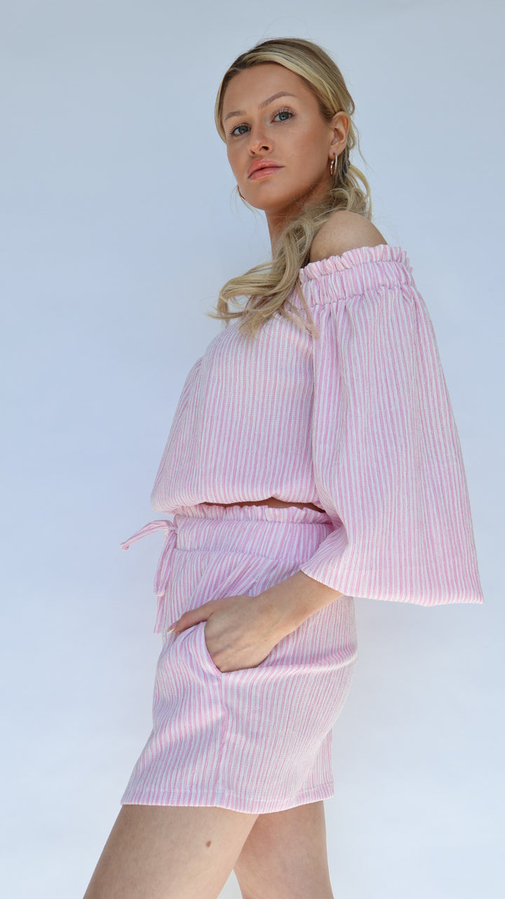 Emerson Stripe Shorts