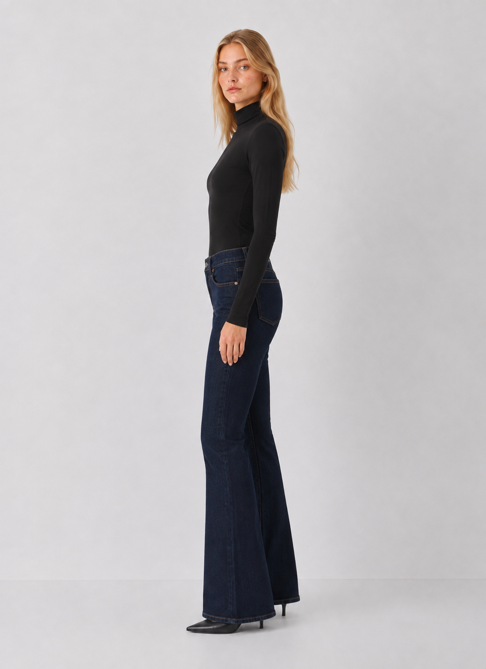 Pistola Kinsley Night Flight Flare Denim