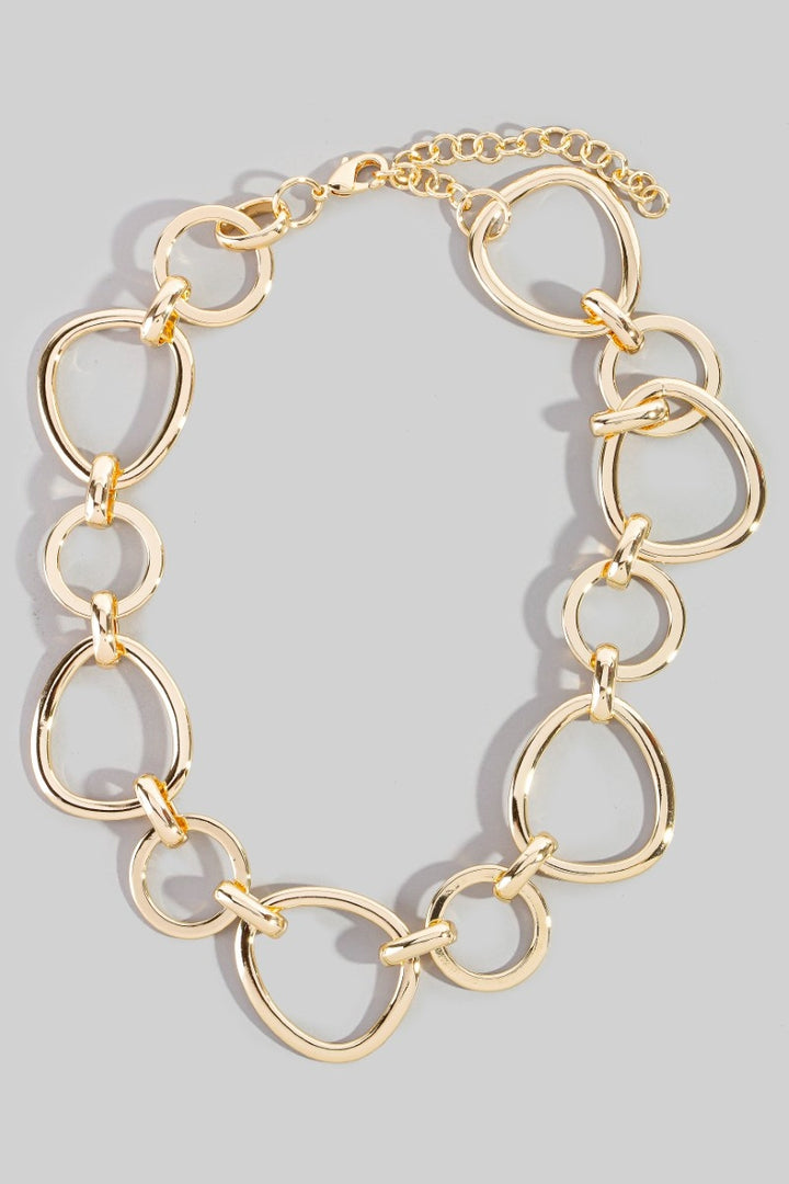 Preorder Mixed Large Hoop Chain Statement Necklace
