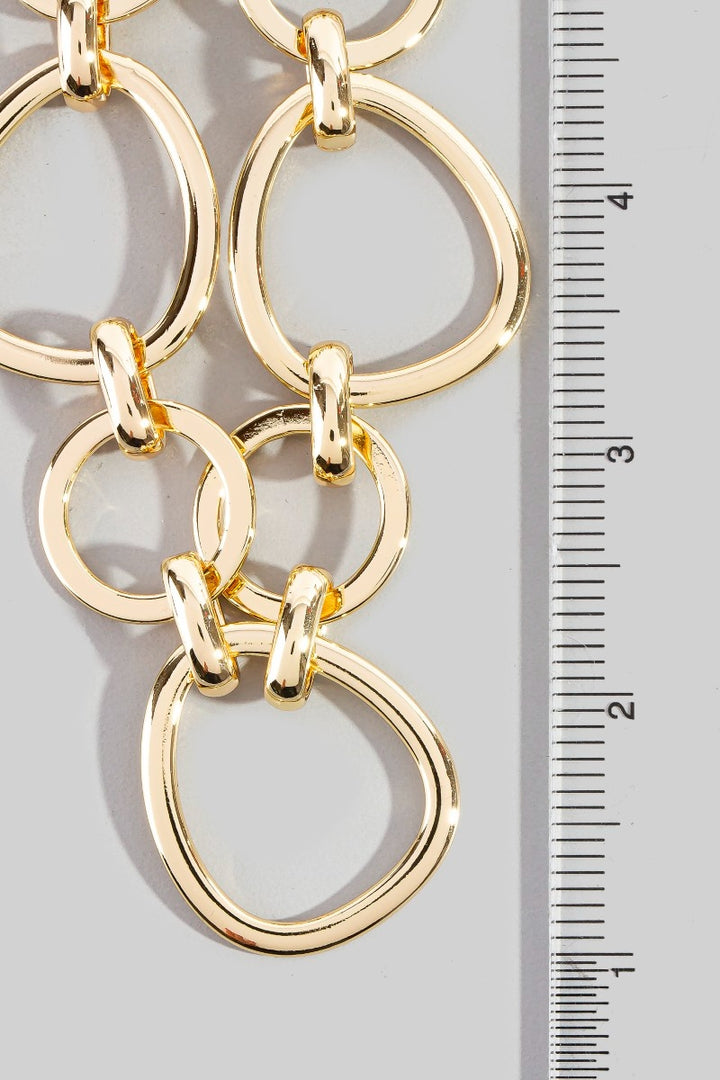Preorder Mixed Large Hoop Chain Statement Necklace