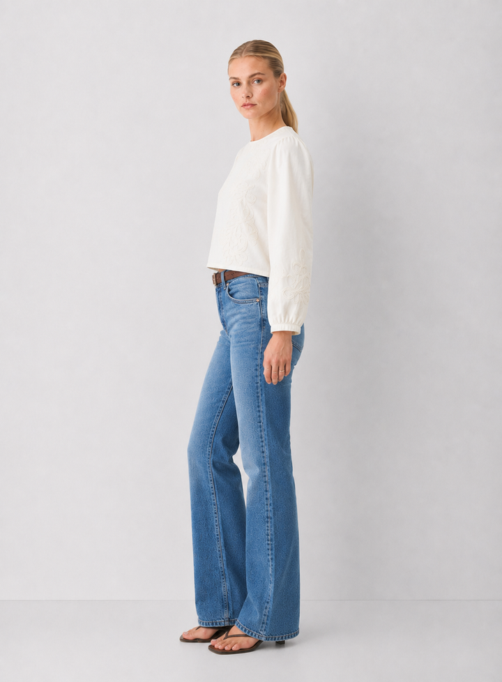 Z Supply Tatiana Poplin Top