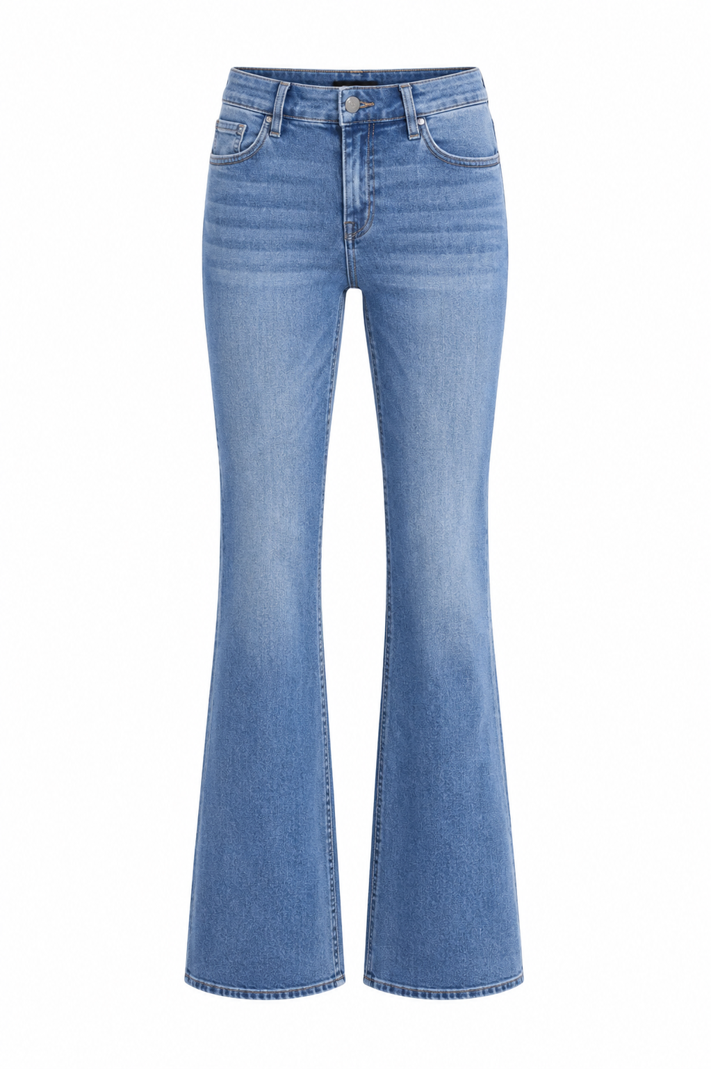 Sari Mid Rise Seamless Waistband Bootcut Jeans