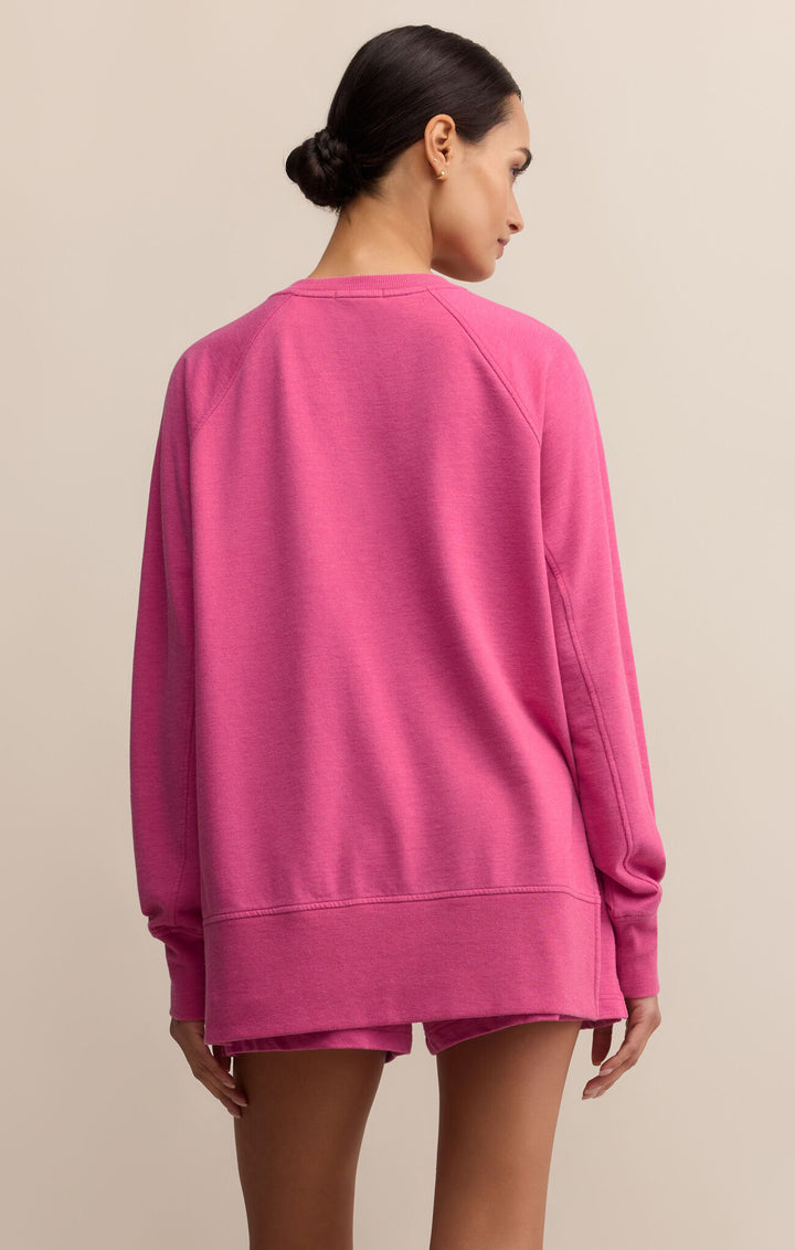 Z Supply Weekender V Neck Sweatshirt