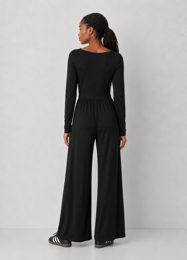 Emma Long Sleeve Everyday Jumpsuit - FINAL SALE