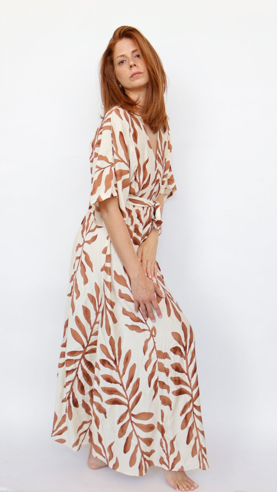 Kimono Maxi Dress