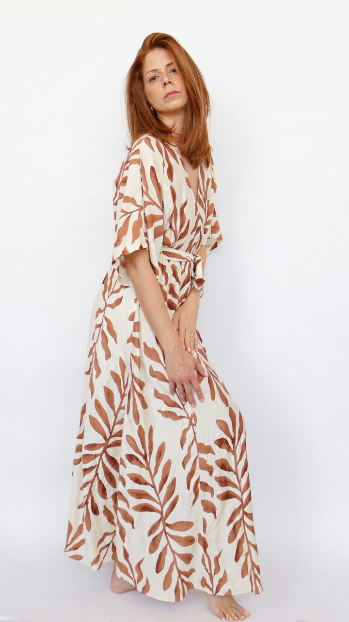 Kimono Maxi Dress