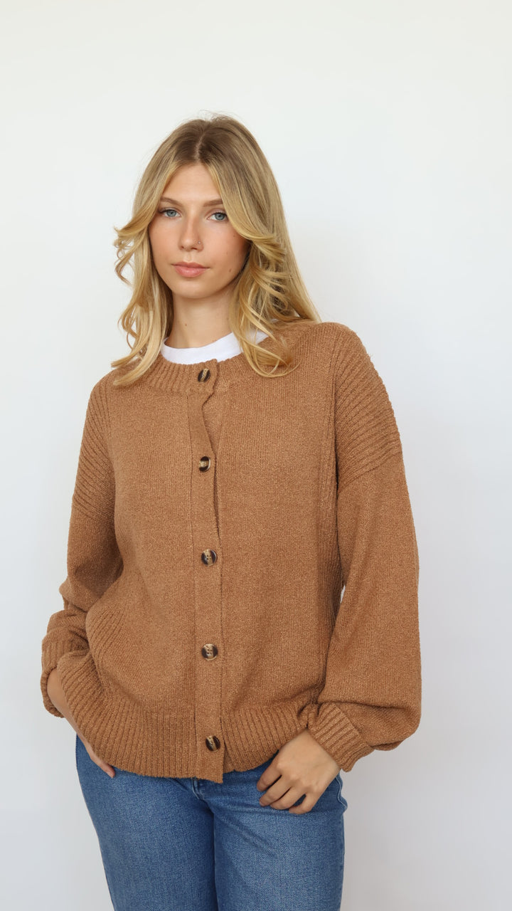Chunky Oversized Knit Cardigan