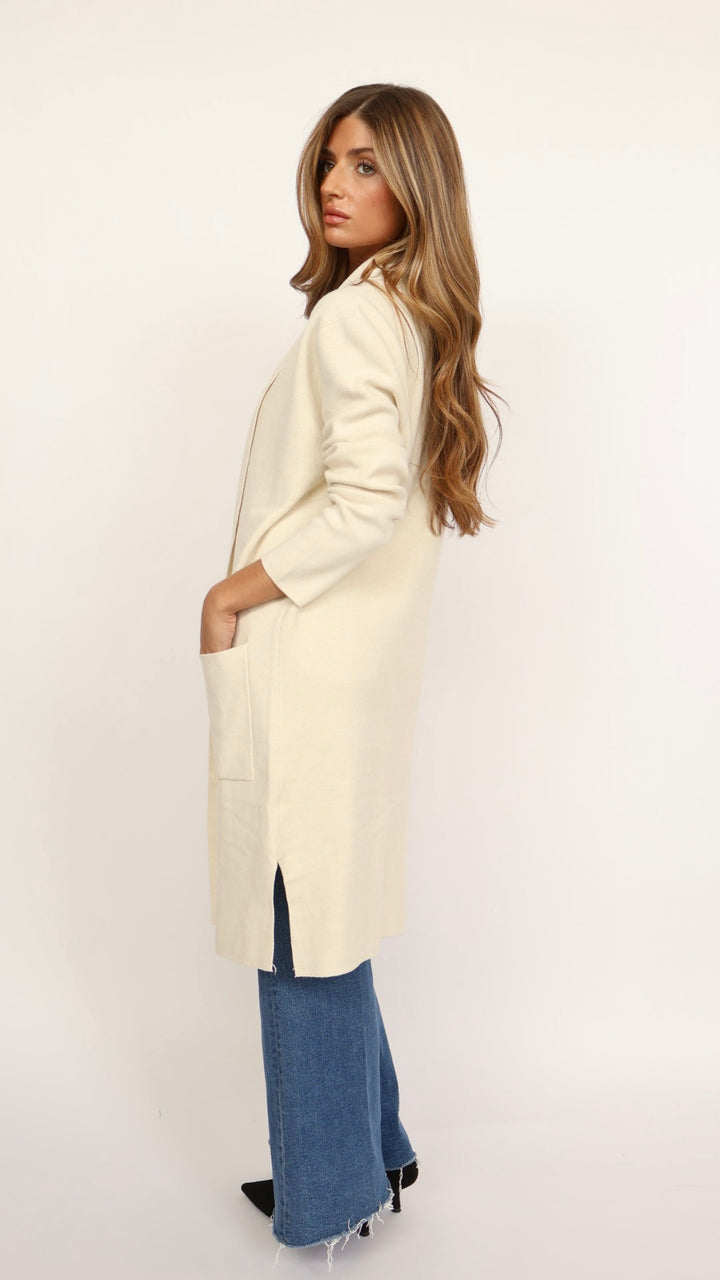 Pinch Classic Open Front Coat Cardigan
