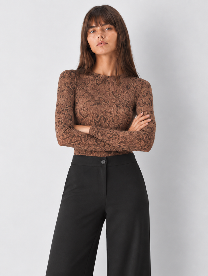 Z Supply Onyx Snake Top